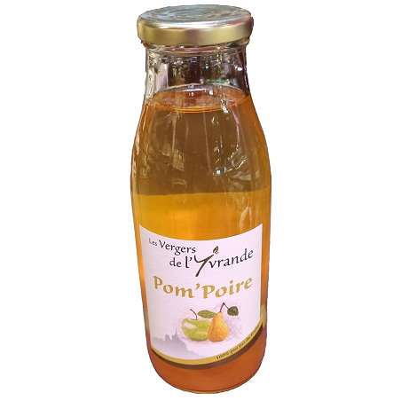 JUS POMME POIRE 50cL VERGERS YVRANDE