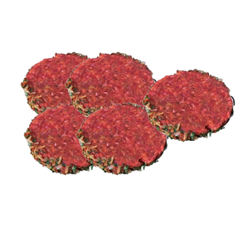 BURGER BUFFALO 4 X 100G + 1 OFFERT