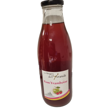 JUS POMME FRAMBOISE 1L VERGERS YVRANDE