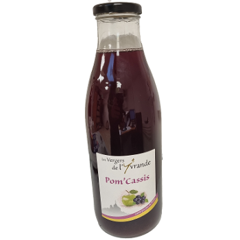 JUS POMME CASSIS 1L VERGERS YVRANDE