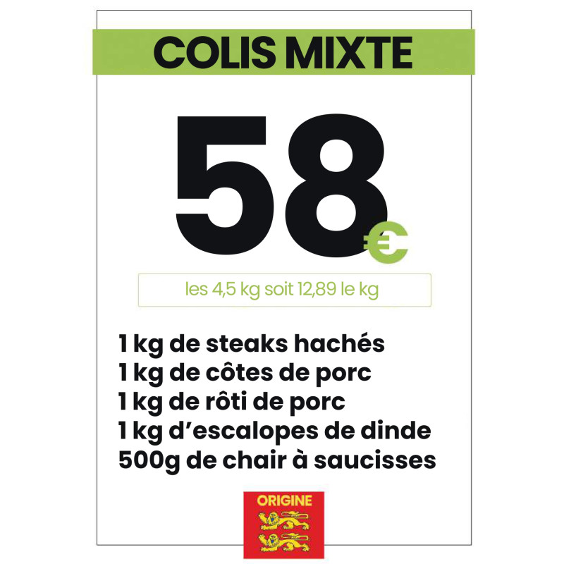 COLIS MIXTE