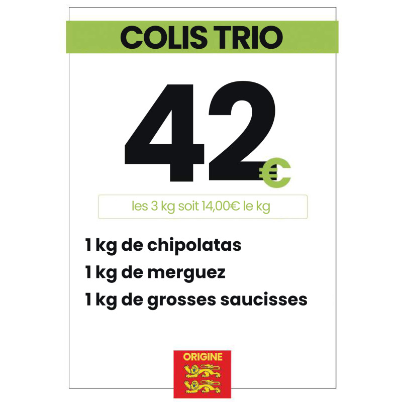 COLIS TRIO