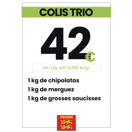 COLIS TRIO