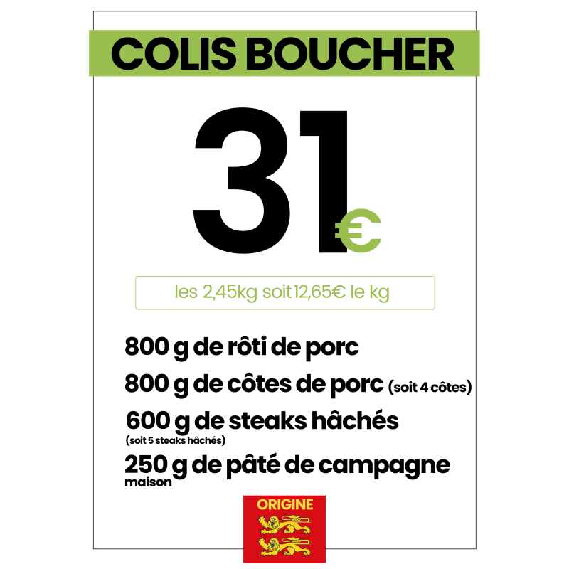 COLIS DU BOUCHER