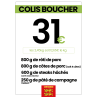 COLIS DU BOUCHER