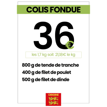 COLIS FONDUE