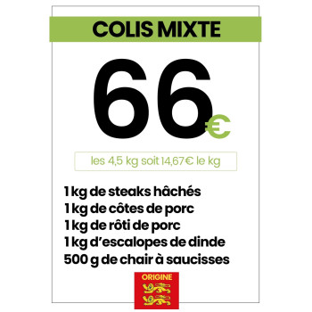 COLIS MIXTE
