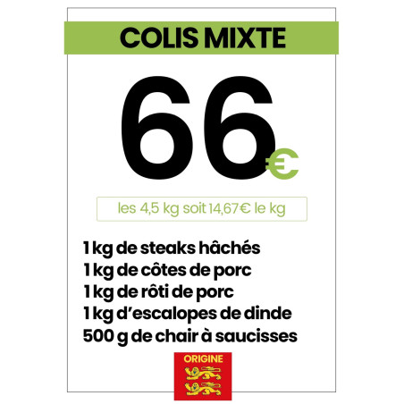 COLIS MIXTE