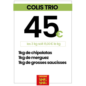COLIS TRIO