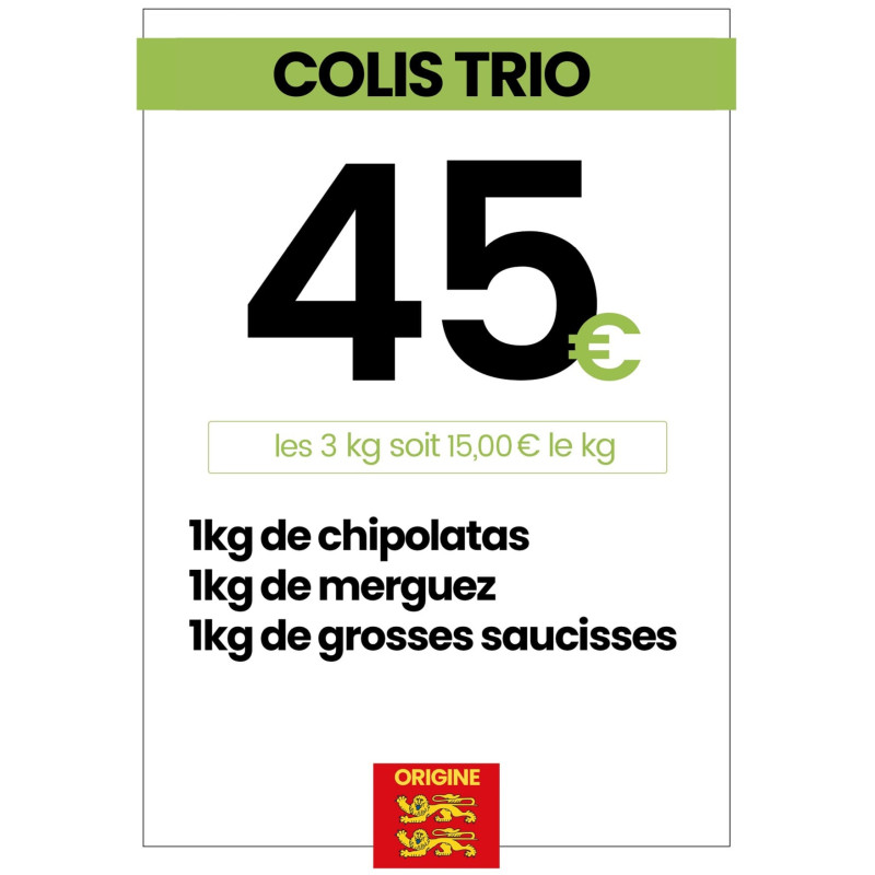 COLIS TRIO