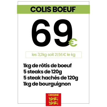 COLIS BOEUF